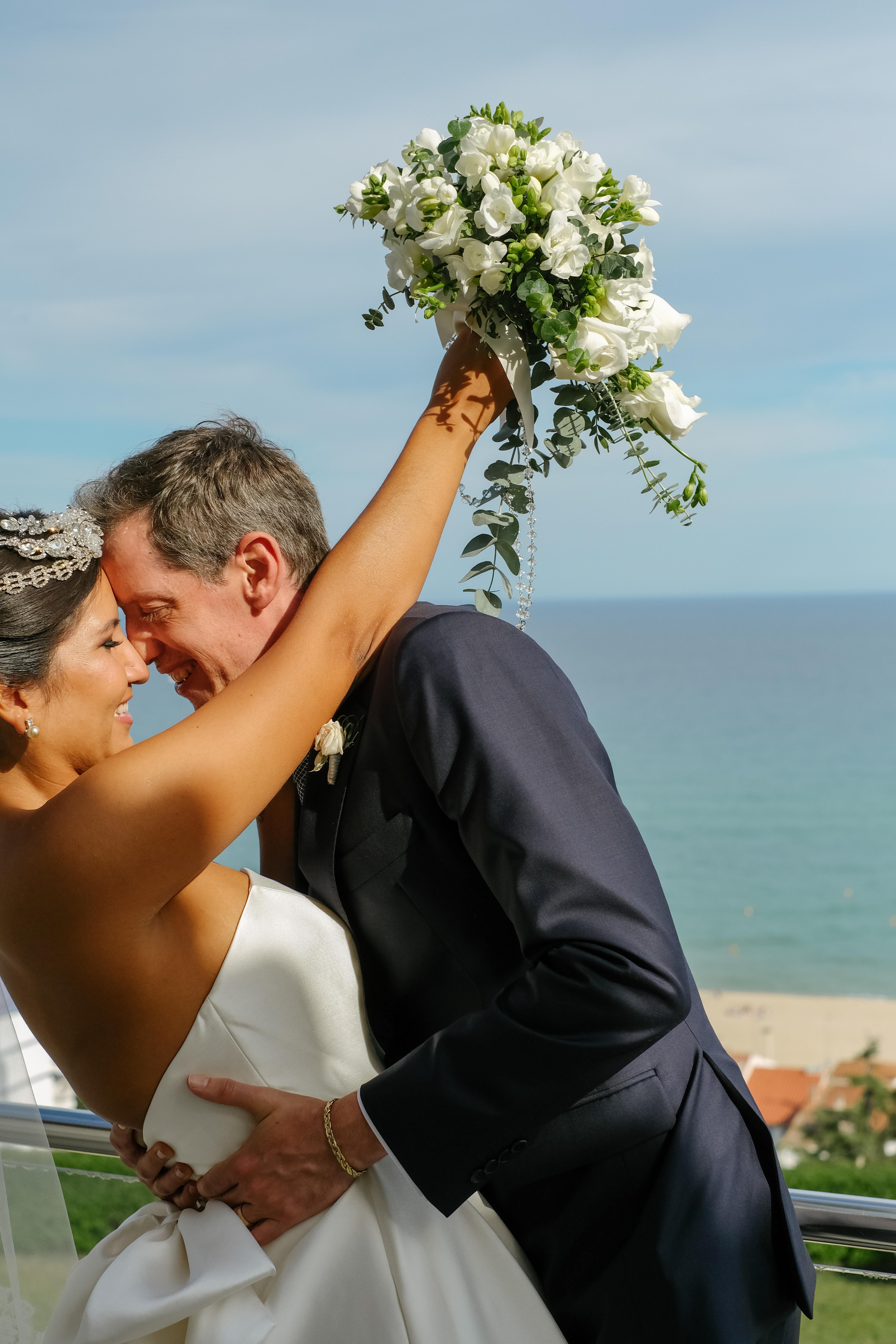 Boda con vistas al mar